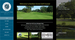 Desktop Screenshot of buffalogrovegolf.com